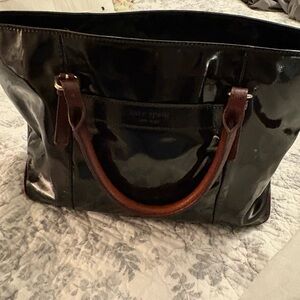 Kate Spade Black Patent Tote